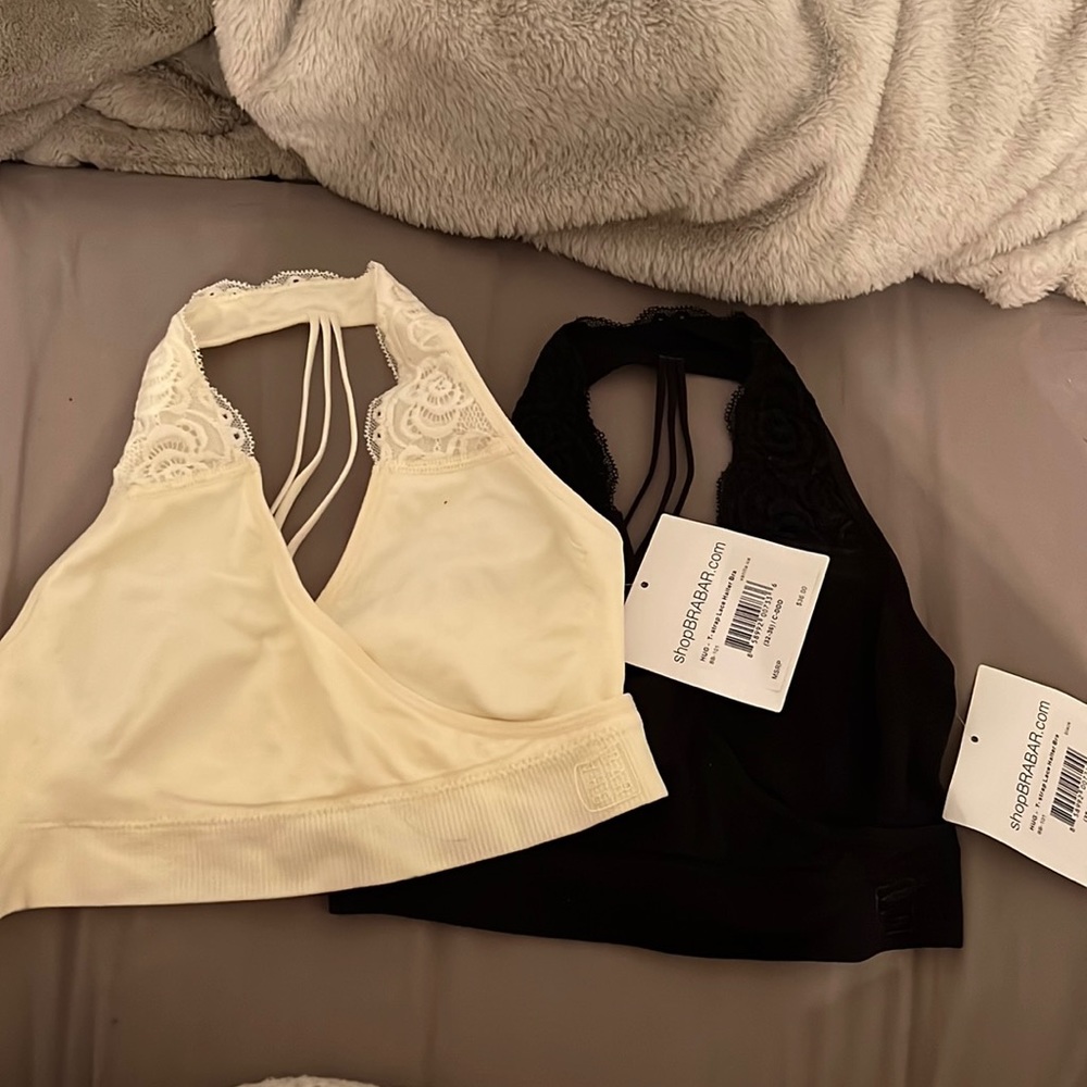 Two bralettes for Bra Bar